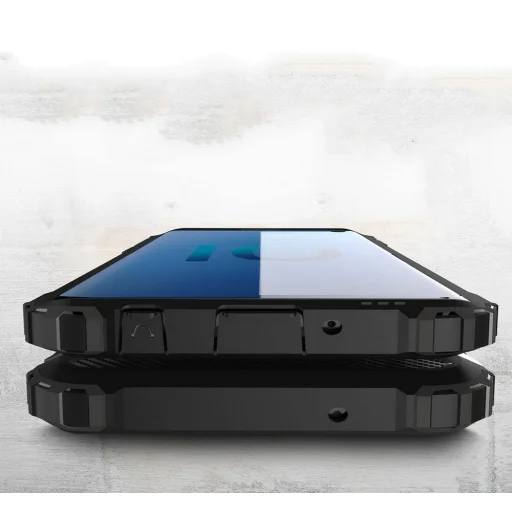 Samsung S10+ Plus Hybrid armor tok ezüst - 7