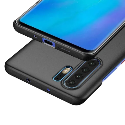 MSVII Simple ultra vékony PC tok Huawei P30 Pro tok fekete színben - 5