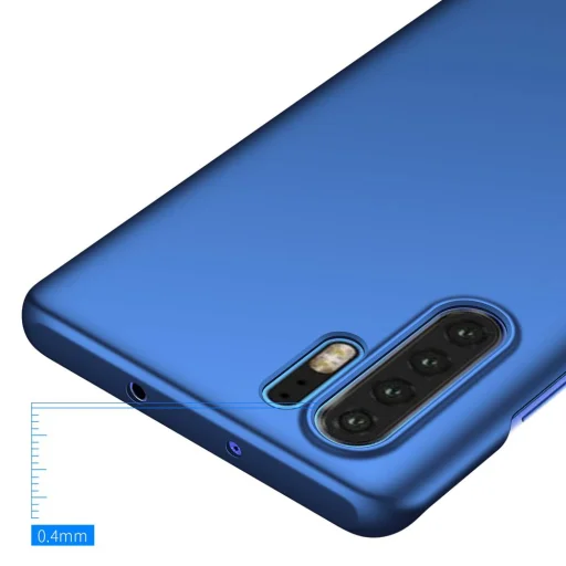 MSVII Simple ultra vékony PC tok Huawei P30 pro tok kék színben - 6