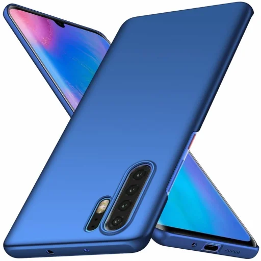MSVII Simple ultra vékony PC tok Huawei P30 pro tok kék színben - 3