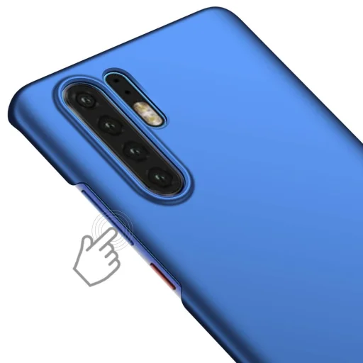 MSVII Simple ultra vékony PC tok Huawei P30 pro tok kék színben - 4