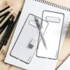 IPAKY Effort TPU tok és kijelzővédő Samsung S10 Plus áttetsző kialakításban thumbnail