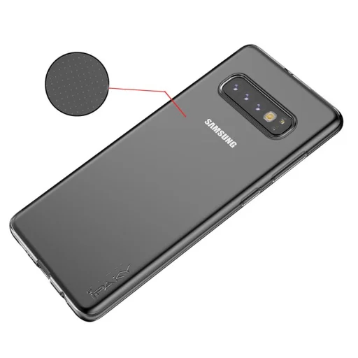 IPAKY Effort TPU tok és kijelzővédő Samsung S10 Plus áttetsző kialakításban - 11