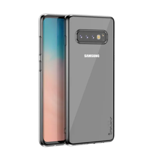 IPAKY Effort TPU tok és kijelzővédő Samsung S10 Plus áttetsző kialakításban - 4