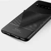 iPaky Carbon Fiber flexibilis TPU tok Samsung S10 Plus fekete thumbnail