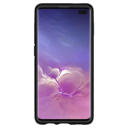 Spigen Slim armor tok Samsung S10 Plus fekete színben - 7