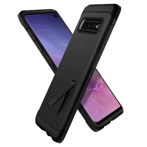 Spigen Tough Armor Samsung S10 Plus fekete színben - 2