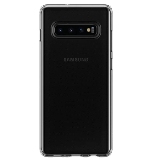 SPIGEN Liquid Crystal flexibilis TPU gél tok Samsung S10 áttetsző - 6