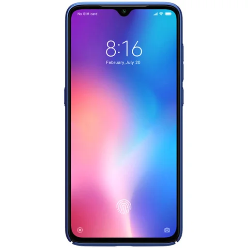 Nillkin Super Frosted Shield tok Xiaomi Mi 9 kék - 2