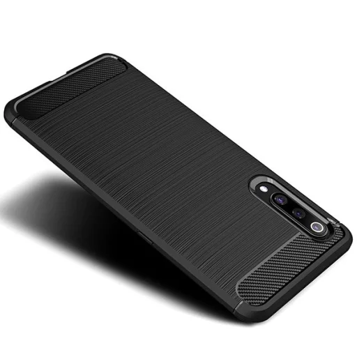 Carbon mintájú TPU tok Xiaomi Mi 9 fekete - 3