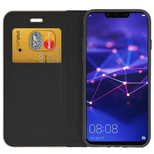 Vennus Book Carbon fliptok Huawei Mate 20 Lite fekete - 5