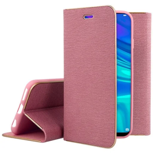 Vennus Book fliptok Huawei P Smart 2019 rózsaszín - 1