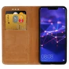 Valódi bőr fliptok Huawei Mate 20 Lite barna thumbnail