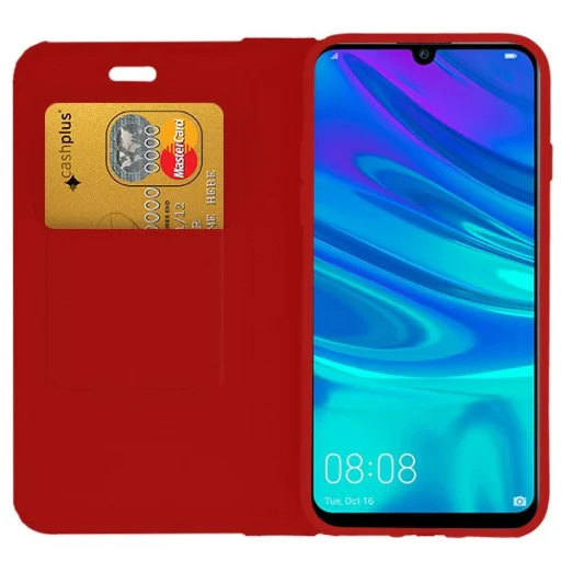 Vennus Book Carbon fliptok Huawei P Smart 2019 piros - 2