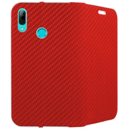 Vennus Book Carbon fliptok Huawei P Smart 2019 piros - 3