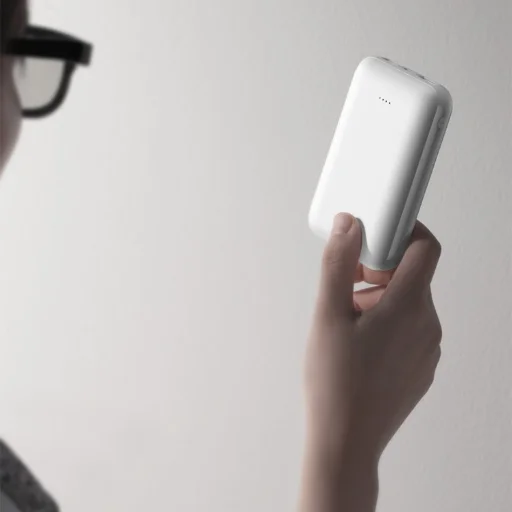 Baseus Mini JA powerbank 10000 mAh USB/USB-C/ micro USB 2.1A fehér - 2