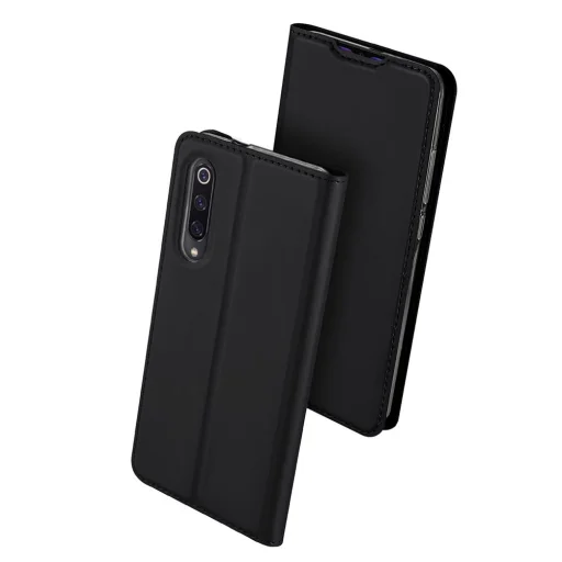 DUX DUCIS SKINPRO Xiaomi Mi 9 fekete flip tok - 2