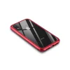 Mágneses kemény tok iPhone XR piros színben thumbnail