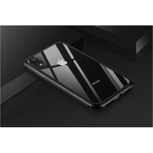 Mágneses kemény tok iPhone XR fekete színben - 6