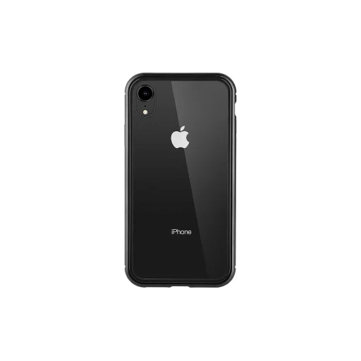 Mágneses kemény tok iPhone XR fekete színben - 2