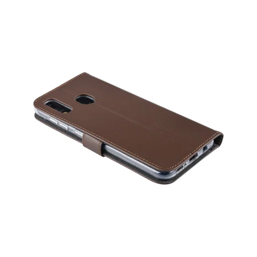 Fliptok Samsung A30 barna színben - 2