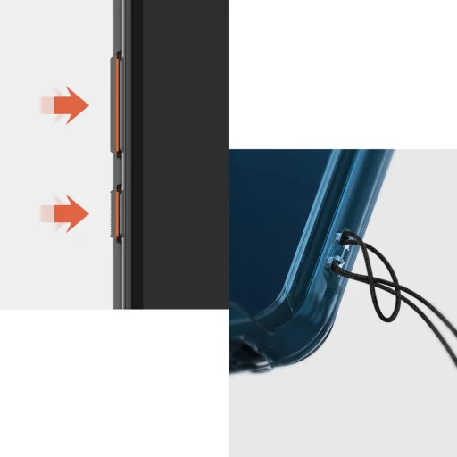 Ringke Fusion LG G8 ThinQ áttetsző tok - 2