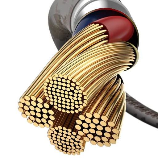 Baseus terepmintás 90 fokban döntött Lightning - USB kábel 1.5A 2m barna - 4