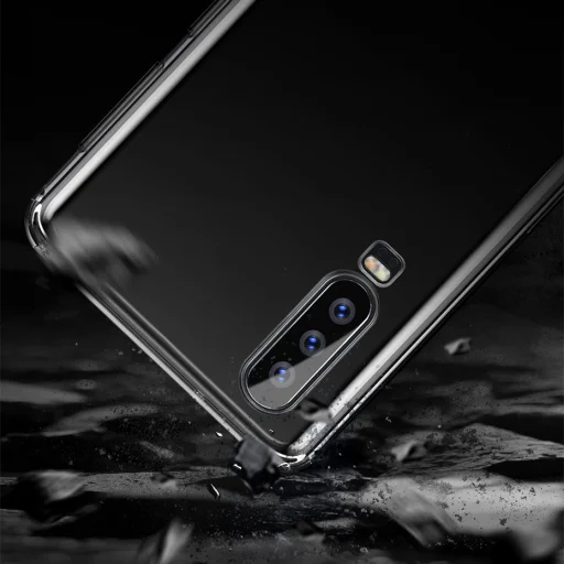 Baseus Simple Series áttetsző gél TPU tok Huawei P30 - 7