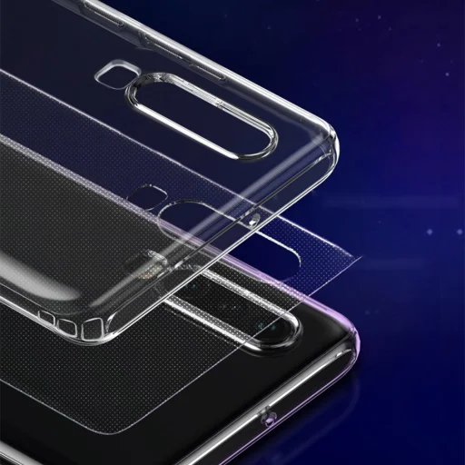 Baseus Simple Series áttetsző gél TPU tok Huawei P30 - 8