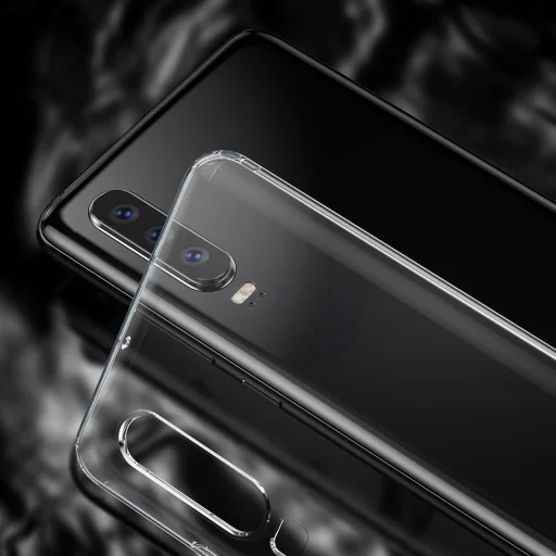 Baseus Simple Series áttetsző gél TPU tok Huawei P30 - 10