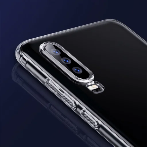 Baseus Simple Series áttetsző gél TPU tok Huawei P30 - 14