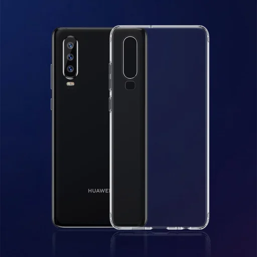 Baseus Simple Series áttetsző gél TPU tok Huawei P30 - 16