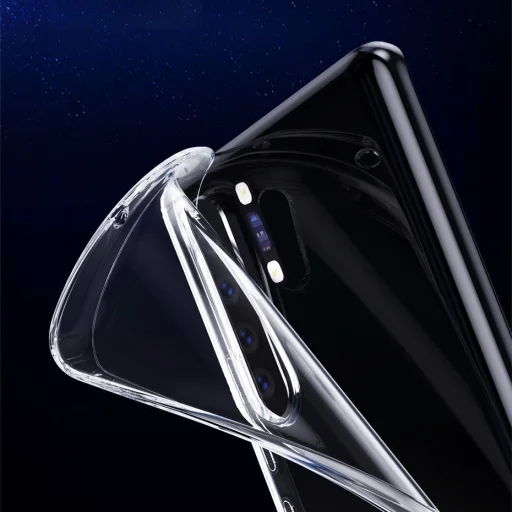 Baseus Simple Series áttetsző gél TPU tok Huawei P30 Pro - 11
