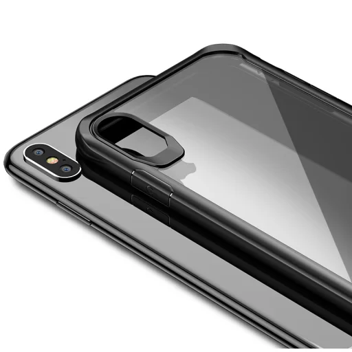 IPAKY Survival gél tok fokozott védelemmel iPhone XS MAX piros színben - 9