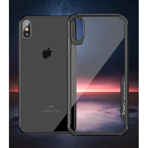 IPAKY Survival gél tok fokozott védelemmel iPhone XS MAX piros színben - 10