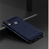 iPaky Slim Carbon Fiber flexibilis TPU tok Xiaomi Redmi Note 7 kék thumbnail