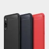 iPaky Slim Carbon Fiber flexibilis TPU tok Xiaomi Mi 9 kék thumbnail