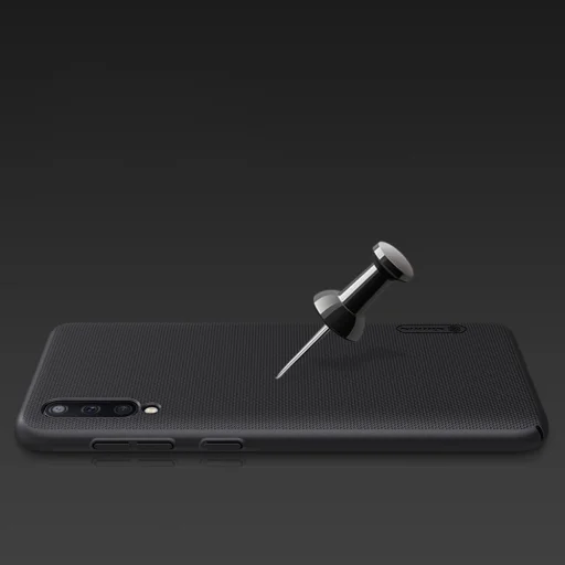 Nillkin Super Frosted Shield tok + ajándék támaszték Samsung A50 fehér - 11