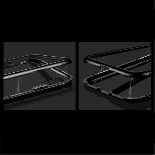 Wozinsky mágneses tok Samsung A50 fekete/áttetsző - 6