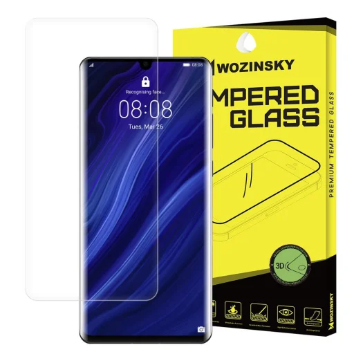 Huawei P30 Pro WOZINSKY 9H 3D kijelzővédő PET fólia  - 1