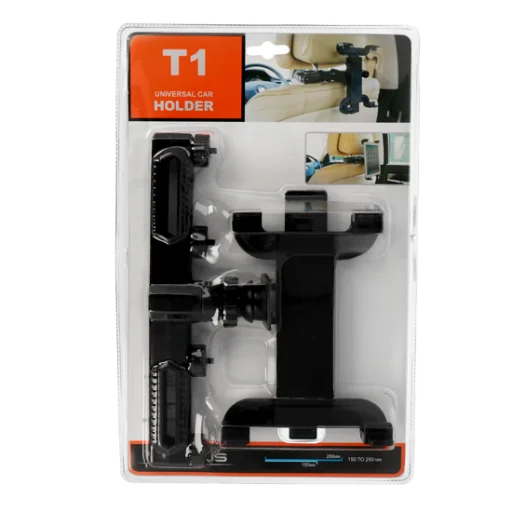 Vennus T1 fejtámlára rögzíthető univerzális autós tablettartó, tablet autós tartó fejtámlára - 1