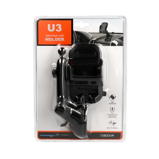 Vennus U3 univerzális autós telefontartó - 1