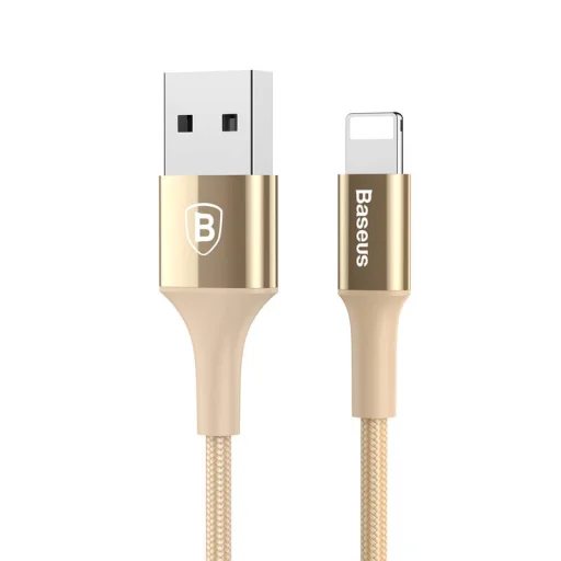 Baseus Shining USB/Lightning kábel 2A/1m arany színben - 7