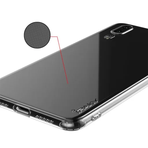 IPAKY Effort TPU tok és kijelzővédő üvegfólia Xiaomi Redmi Note 7 áttetsző - 8