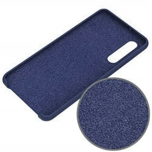 Flexibilis szilikon tok Huawei P30 Lite sötétkék - 4