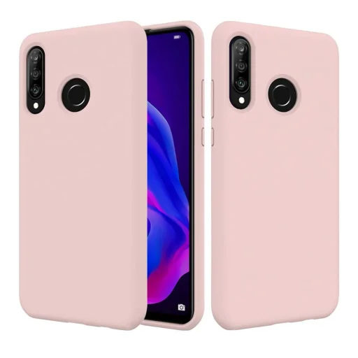 Flexibilis szilikon tok Huawei P30 Lite pink - 1