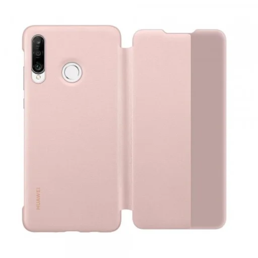 Huawei Smart View fliptok kijelző betekintéssel P30 Lite pink színben - 3