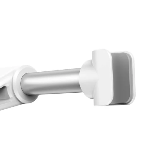 Baseus univerzális autós telefon és tablet tartó fejtámlára szerelhető fehér-ezüst (SUHZ-2S) - 7