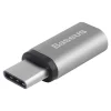 Baseus Sharp Micro USB - Type-C átalakító ezüst thumbnail