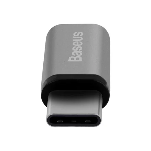 Baseus Sharp Micro USB - Type-C átalakító ezüst - 6